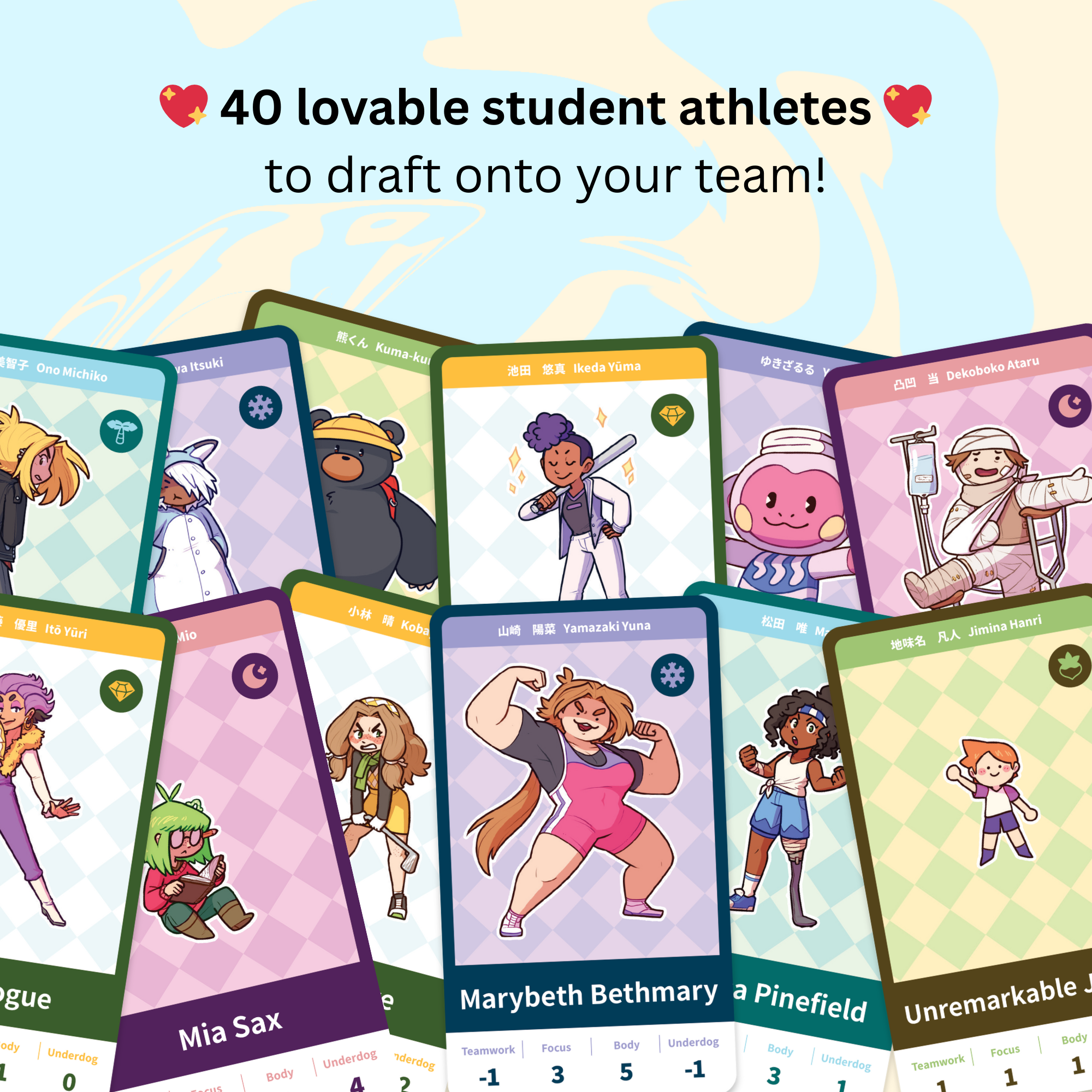 Tournament Arc - Build your own Sports Anime with Friends, 2-6 Players, Ages 10+