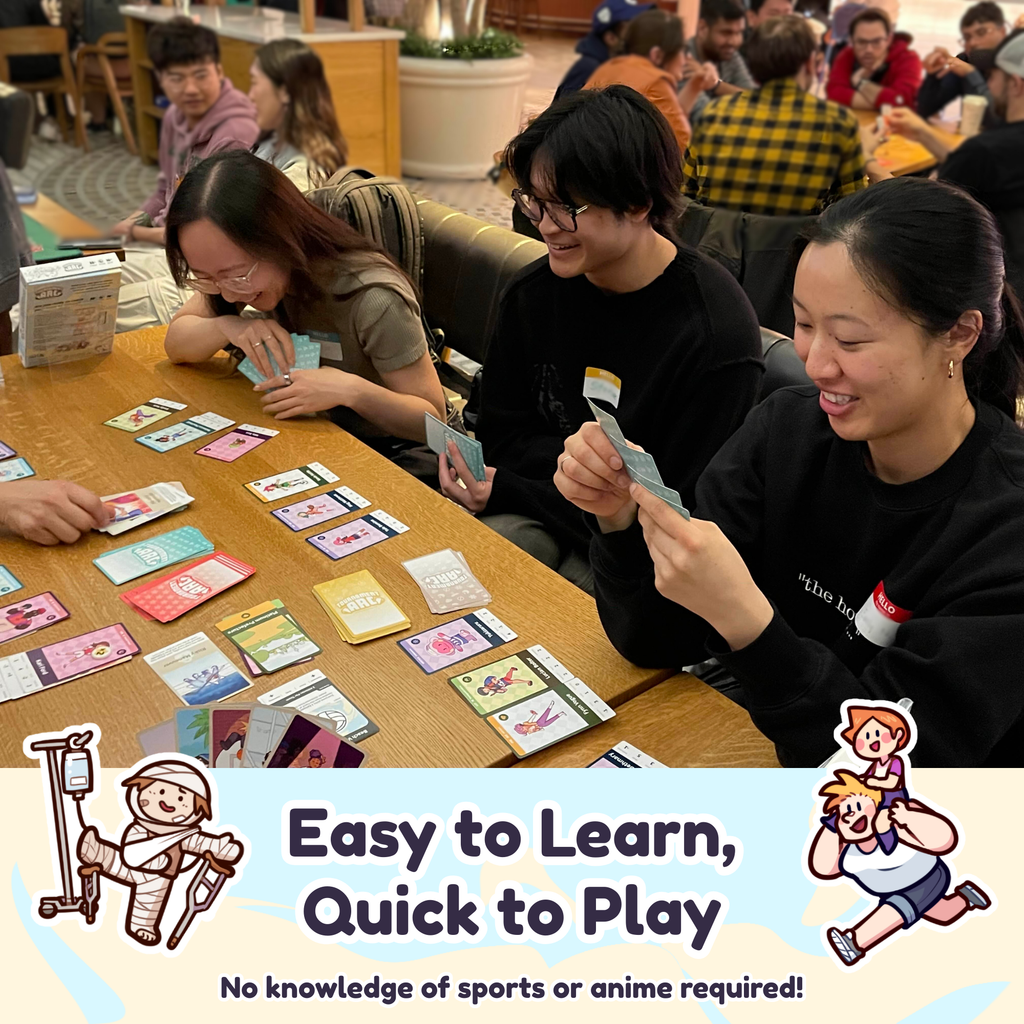 Tournament Arc - Build your own Sports Anime with Friends, 2-6 Players, Ages 10+