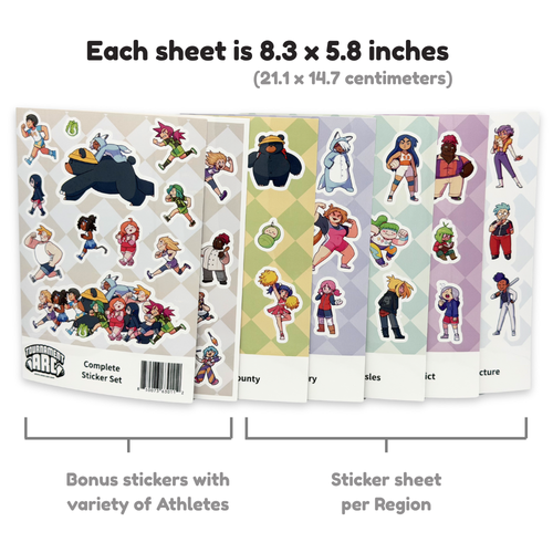 Complete Sticker Set (Limited Edition)